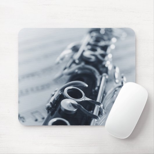 Detaillierte Klarinette Mousepad (Mit Mouse)