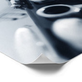 Detaillierte Klarinette Poster (Ecke)