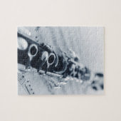 Detaillierte Klarinette Puzzle (Horizontal)