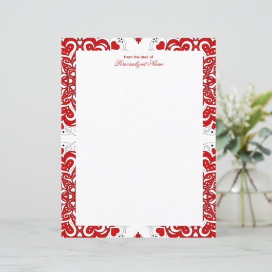 Detaillierte Lieben - Rotes, unausgearbeitetes Bla (Stehend Vorderseite)