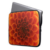 Detaillierte nah-up einer Blume. Laptopschutzhülle (Vorderseite Links)
