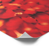 Detaillierte Rot Poster (Ecke)