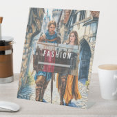 detaillierte Schreibweise und Farbanleitung eines Sockelschild (In Situ)