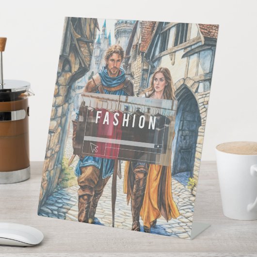 detaillierte Schreibweise und Farbanleitung eines  Sockelschild (In Situ)