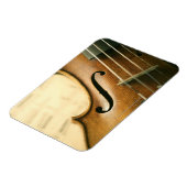 Detaillierte Violine Magnet (Linke Seite)