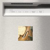 Detaillierte Violine Magnet (In Situ (Geschirrspüler))