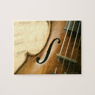 Detaillierte Violine Puzzle