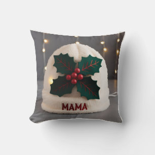 Detaillierter 3D-Baby-Hut, Holly, subtile "Mama" Kissen