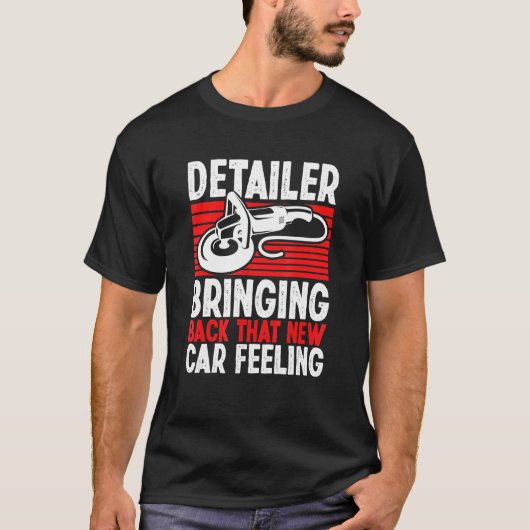 Detaillierter Hinweis für das neue Auto-Gefühl T-Shirt (Vorderseite)
