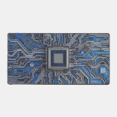 Detaillierter Schaltplan der Hauptplatine Schreibtischunterlage (Vorderseite)