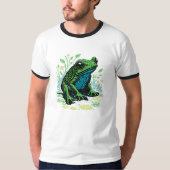 Detaillierter Teigfrosch T-Shirt (Vorderseite)