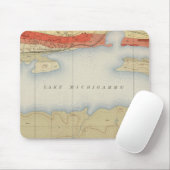 Detailliertes Geologie-Blatt V Mousepad (Mit Mouse)