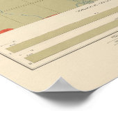 Detailliertes Geologie-Blatt VI Poster (Ecke)
