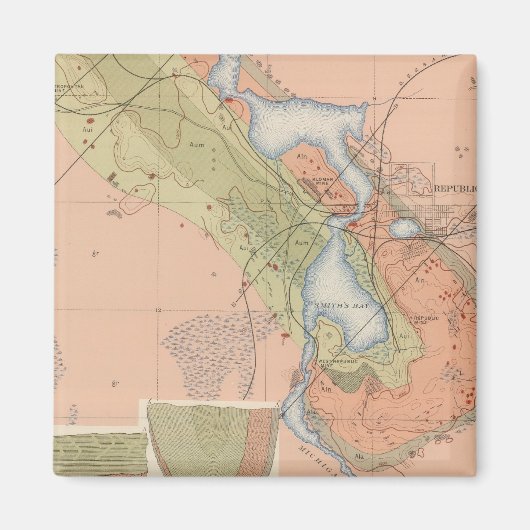 Detailliertes Geologie-Blatt XI Magnet (Vorne)