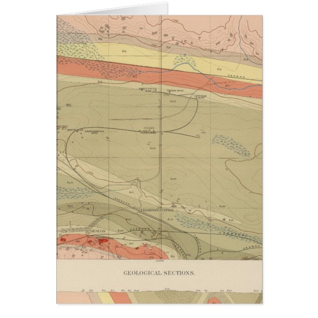 Detailliertes Geologie-Blatt XII (Vorne)