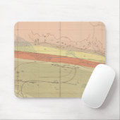Detailliertes Geologie-Blatt XII Mousepad (Mit Mouse)