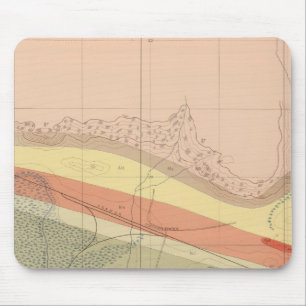 Detailliertes Geologie-Blatt XV Mousepad