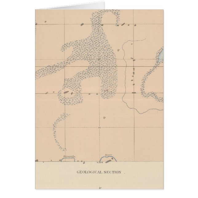 Detailliertes Geologie-Blatt XVII (Vorne)
