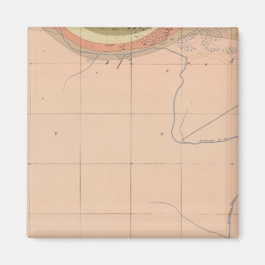 Detailliertes Geologie-Blatt XX Magnet (Vorne)