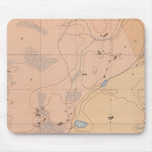 Detailliertes Geologie-Blatt XXI Mousepad (Vorne)