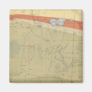 Detailliertes Geologie-Blatt XXII Magnet