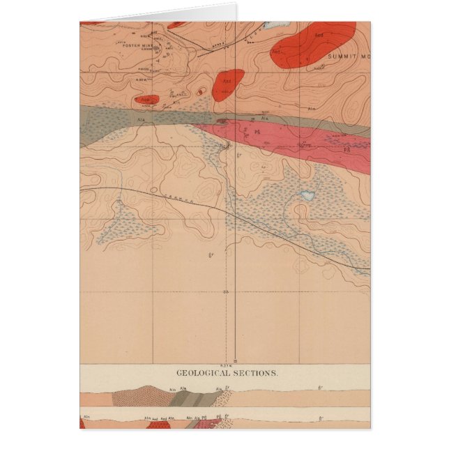 Detailliertes Geologie-Blatt XXIX (Vorne)