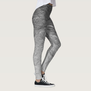 Detailliertes Vollmond-Foto   Hochauflösende Mondo Leggings