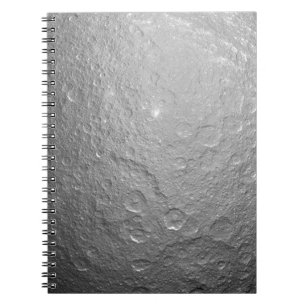 Detailliertes Vollmond-Foto   Hochauflösende Mondo Notizblock