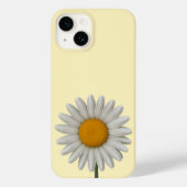 Detailliertes weißes Daisy botanisches Kunstdesign Case-Mate iPhone Hülle (Rückseite)