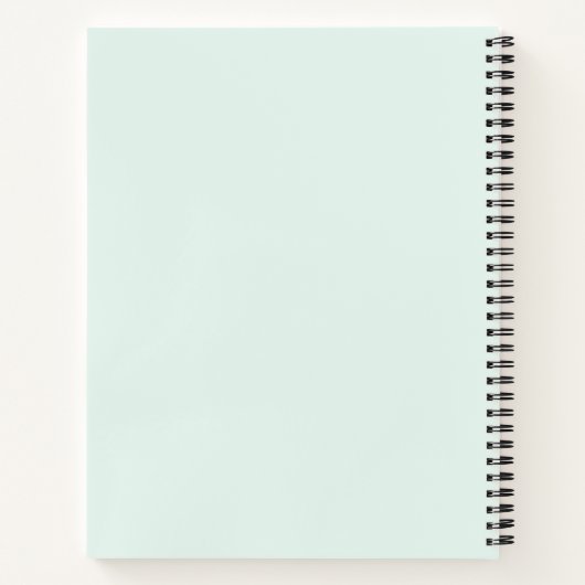 Detailliertes weißes Daisy botanisches Kunstdesign Notizblock (Rückseite)