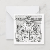 DETAILS 2,5" Square Flat Card Mitteilungskarte (Vorderseite)