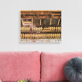 Details aus dem Buch des Tages Leinwanddruck (Insitu (Wohnzimmer))