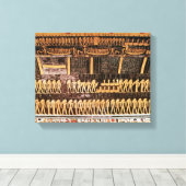 Details aus dem Buch des Tages Leinwanddruck (Insitu (Holzboden))