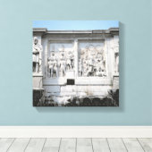 Details aus dem Konstantin Leinwanddruck (Insitu (Holzboden))