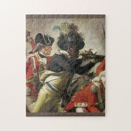 Details aus dem Tod von Major Peirson Puzzle (Vertikal)