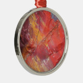 Details aus rotverdünntem Holz, Arizona Silbernes Ornament (Rechts)