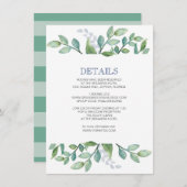 Details Card Grüne Suite Begleitkarte (Vorne/Hinten)