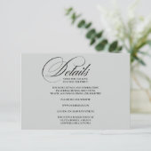 Details der Beilagekarte Begleitkarte (Stehend Vorderseite)