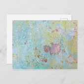 Details der bemalten Mauer | Fort Hayden, WA Postkarte (Vorne/Hinten)