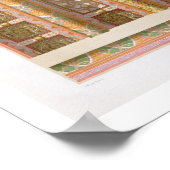 Details der großen Decke aus der Moschee von El- Poster (Ecke)