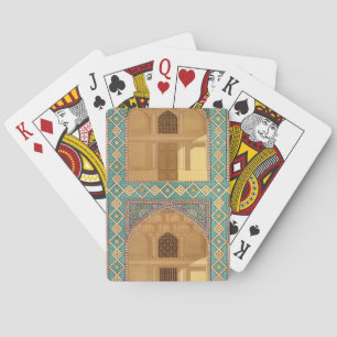 Details der Höflichen Arkaden in der Medrese-i-S Spielkarten