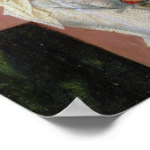 Details der Präsentation im Tempel Poster (Ecke)