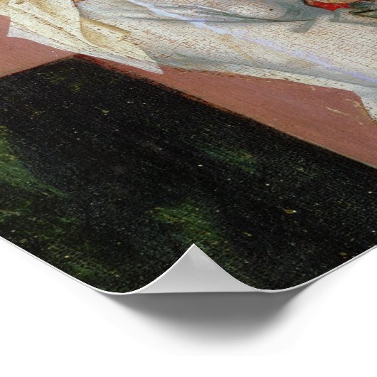 Details der Präsentation im Tempel Poster (Ecke)