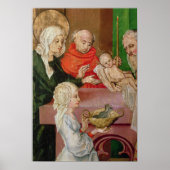 Details der Präsentation im Tempel Poster (Vorne)