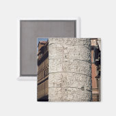 Details der Trajaner-Spalte Magnet (Vorderseite/Rückseite)