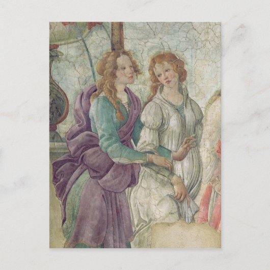 Details der Venus und der Graces Postkarte (Vorderseite)