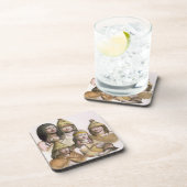 Details des Kopfschmucks in Nordwestamerika (colo Untersetzer (Rechte Seite)