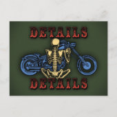Details, Details... Postkarte (Vorderseite)