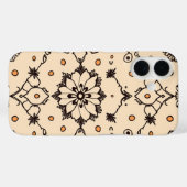 Details: Ein doodled Tapestry Case-Mate iPhone Hülle (Rückseite (Horizontal))