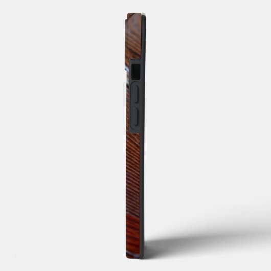 Details einer Pfauenfeder Case-Mate iPhone Hülle (Rückseite / Links)